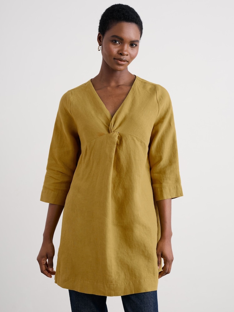 Seasalt Cornwall Yellow Golitha Falls Tunic - Image 1 of 5