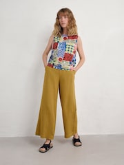 Seasalt Cornwall Blue Multi Colour Study Top - Image 1 of 5
