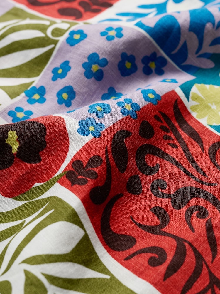 Seasalt Cornwall Blue Multi Colour Study Top - Image 5 of 5