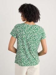 Seasalt Cornwall Green Appletree T-Shirt - Image 3 of 5