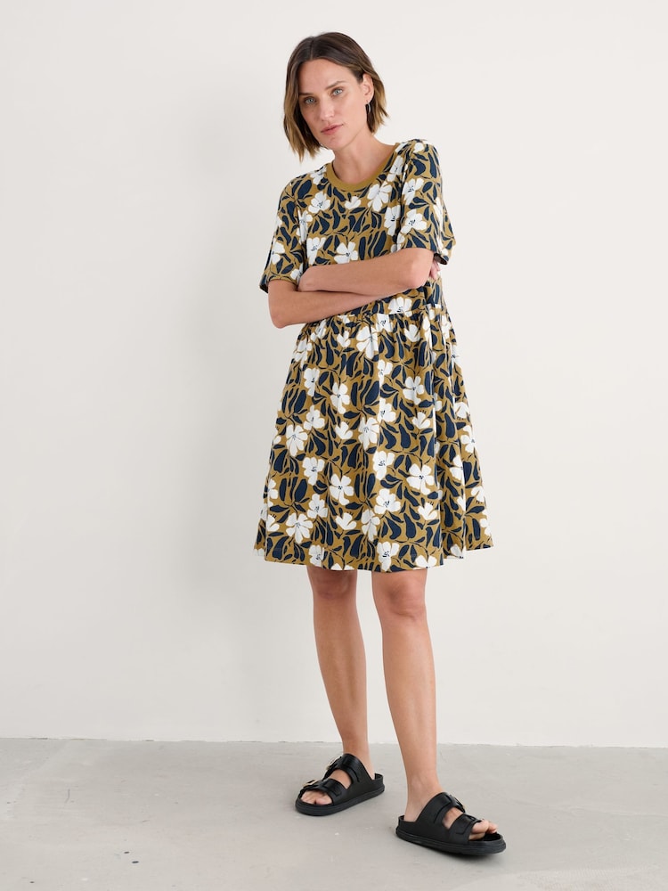 Seasalt Cornwall Yellow Hellandbridge Dress - Image 1 of 5 Seasalt Cornwall Yellow Hellandbridge Dress - Image 1 of 5