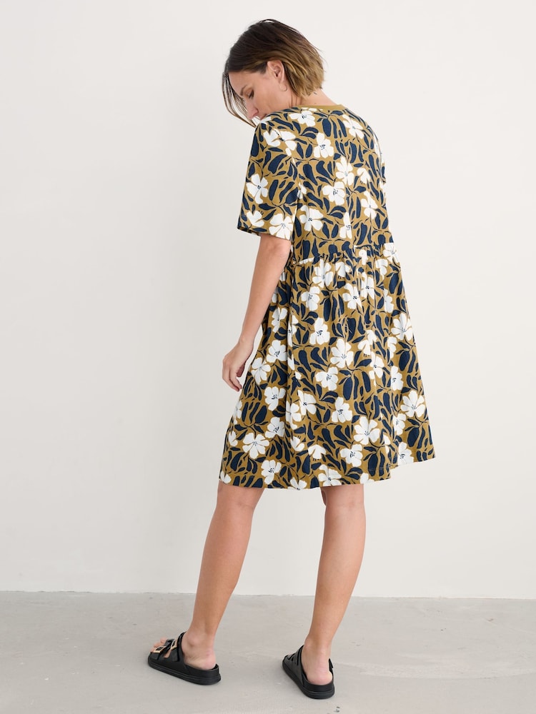 Seasalt Cornwall Yellow Hellandbridge Dress - Image 2 of 5