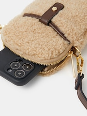 Accessorize Natural Borg Phone Bag - Image 4 of 4