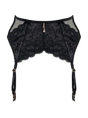 Grau - Pour Moi Desire Strumpfhalter - Bild 3 von 4