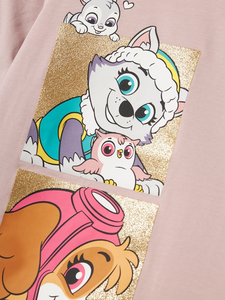 Name It Purple Paw Patrol Graphic Print Long Sleeve T-Shirt - Image 3 of 3