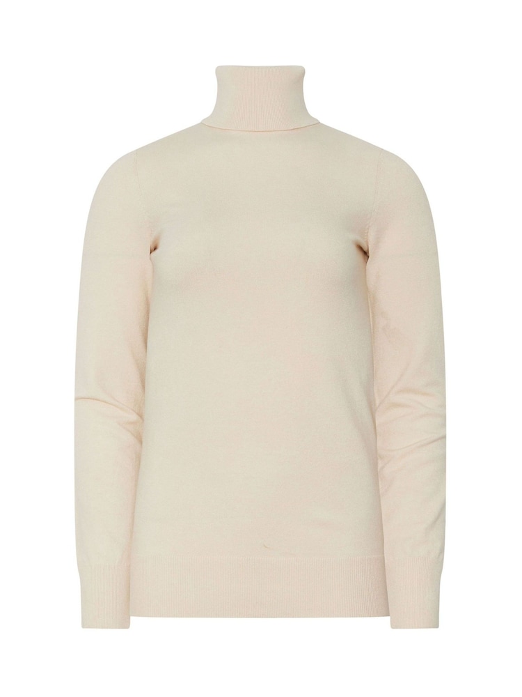 Long Tall Sally Natural Roll Neck Jumper - Image 5 of 5