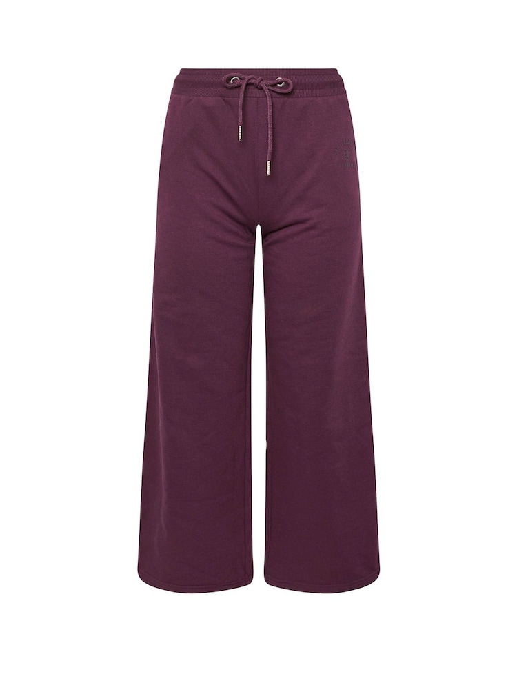 PixieGirl Petite Red San Francisco Wide Leg Joggers - Image 4 of 4 PixieGirl Petite Red San Francisco Wide Leg Joggers - Image 4 of 4