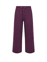 M&Co Purple Petite Wide Leg Joggers - Image 5 of 5