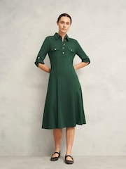 Hobbs Green Angelica Ponte Dress - Image 1 of 4