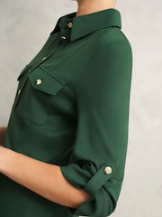 Hobbs Green Angelica Ponte Dress - Image 3 of 4