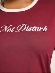 Yours Curve Ringer Placement T-Shirt - Imagem 4 de 5