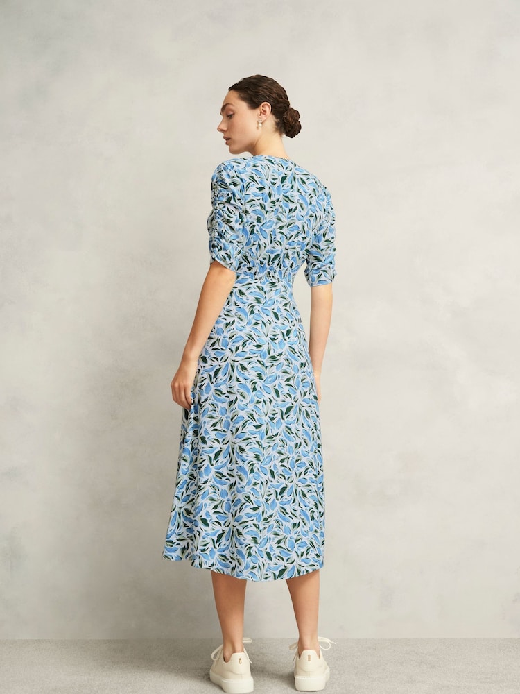 Buy Hobbs White Petite Bonnie Dress from Next Oman