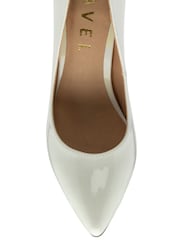 Ravel White Stiletto Heel Court Shoes - Image 4 of 4