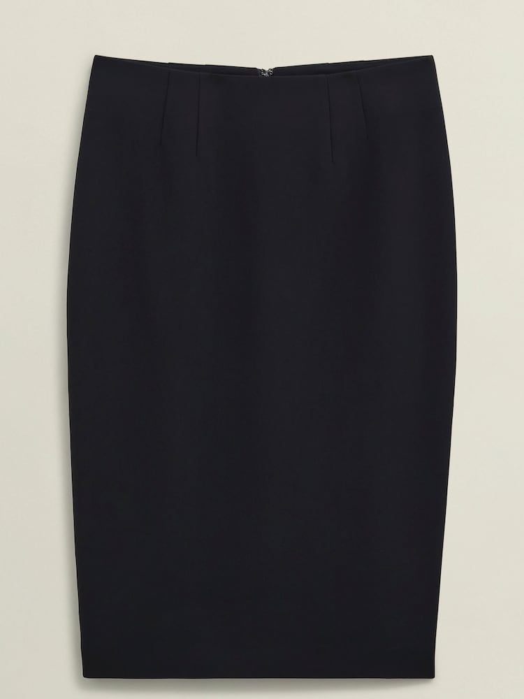 Hobbs Black Petite Rae Skirt - Image 4 of 4 Hobbs Black Petite Rae Skirt - Image 4 of 4