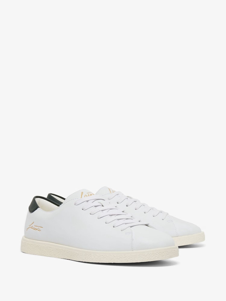 Lacoste White Linecourt Trainers - Image 2 of 6