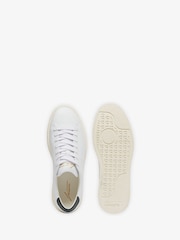 Lacoste White Linecourt Trainers - Image 5 of 6