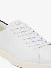 Lacoste White Linecourt Trainers - Image 6 of 6