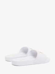 Lacoste White Serve Slide Slippers - Image 4 of 7