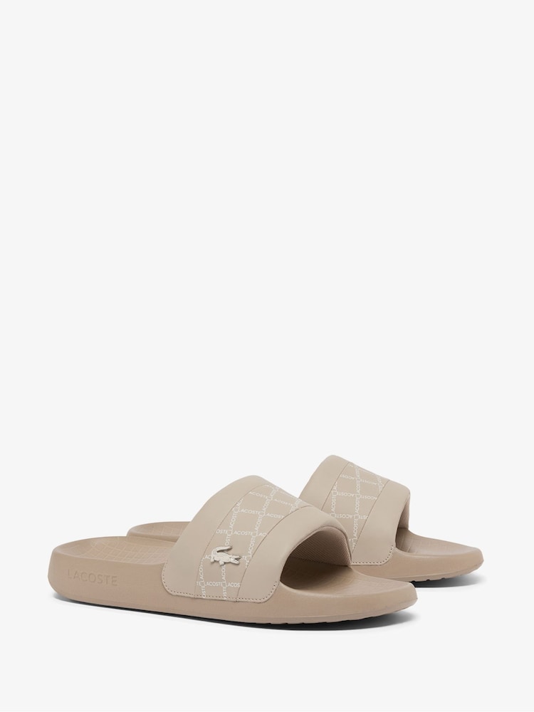 Lacoste Natural Serve Slide Hybrid Sliders - Image 2 of 5