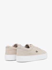 Lacoste Natural Court Trainers - Image 3 of 6