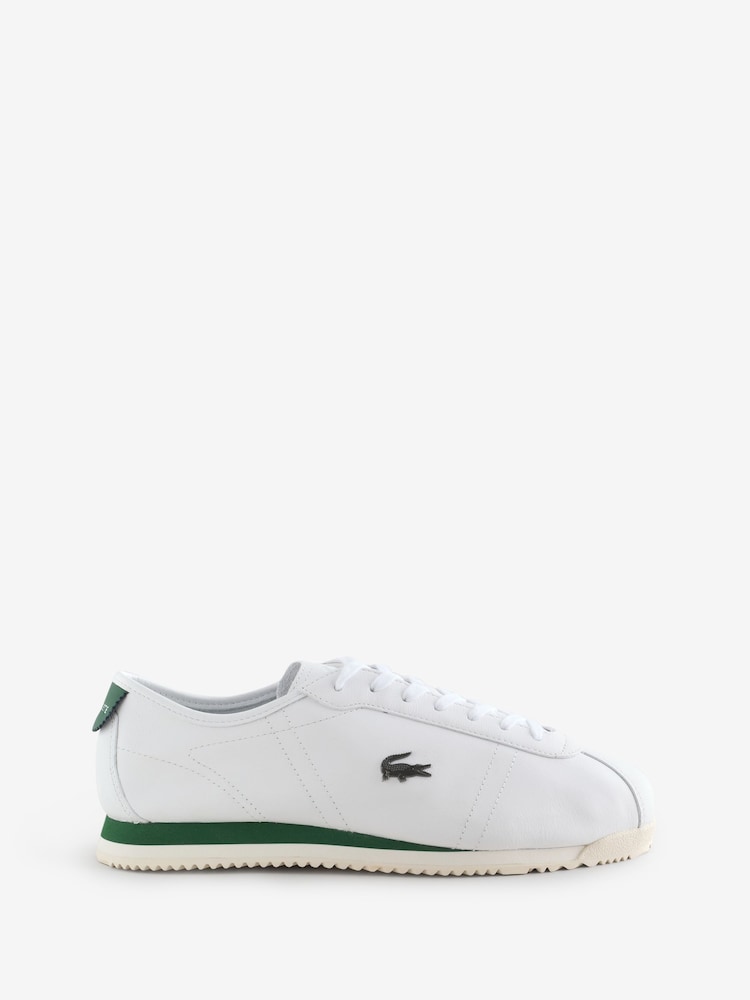 Lacoste White Club Low Trainers - Image 1 of 6
