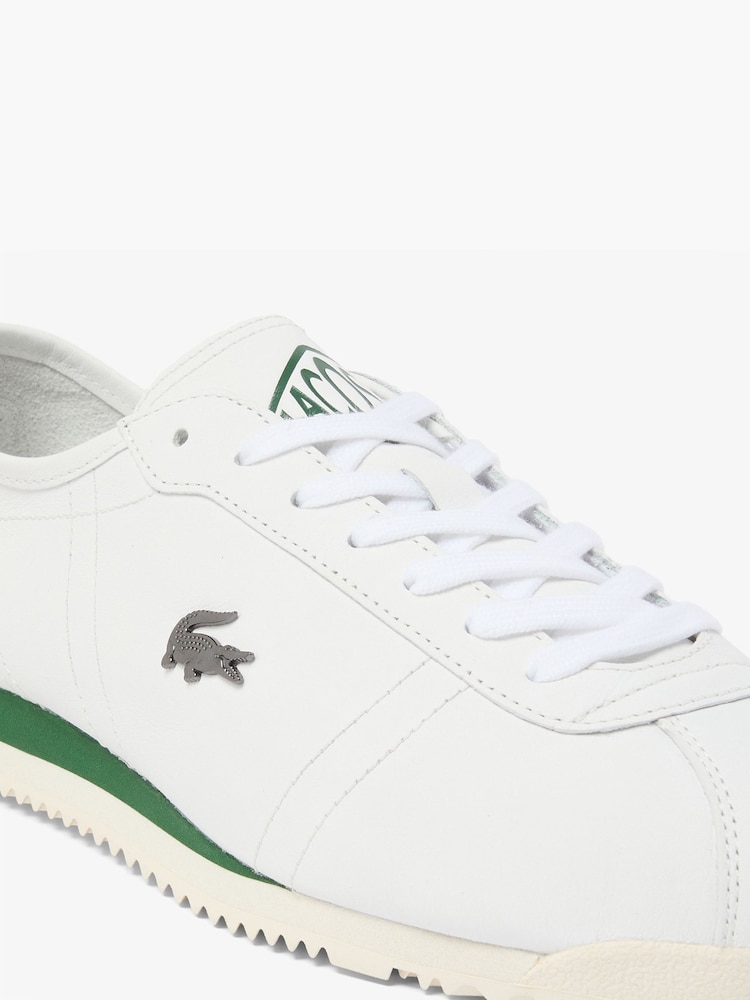 Lacoste White Club Low Trainers - Image 6 of 6