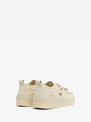 Lacoste Natural Umpire Trainers - Image 3 of 5