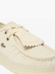 Lacoste Natural Umpire Trainers - Image 5 of 5