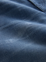 Bleu acier - Slim Fit (Slim Fit) - Jean Shorts extensibles - Image 8 de 11