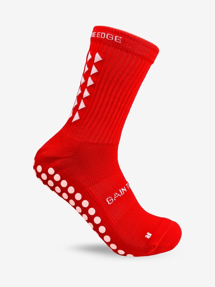 أحمر - Gain the Edge Midcalf Grip 3.0 Socks - صورة 3 من 3