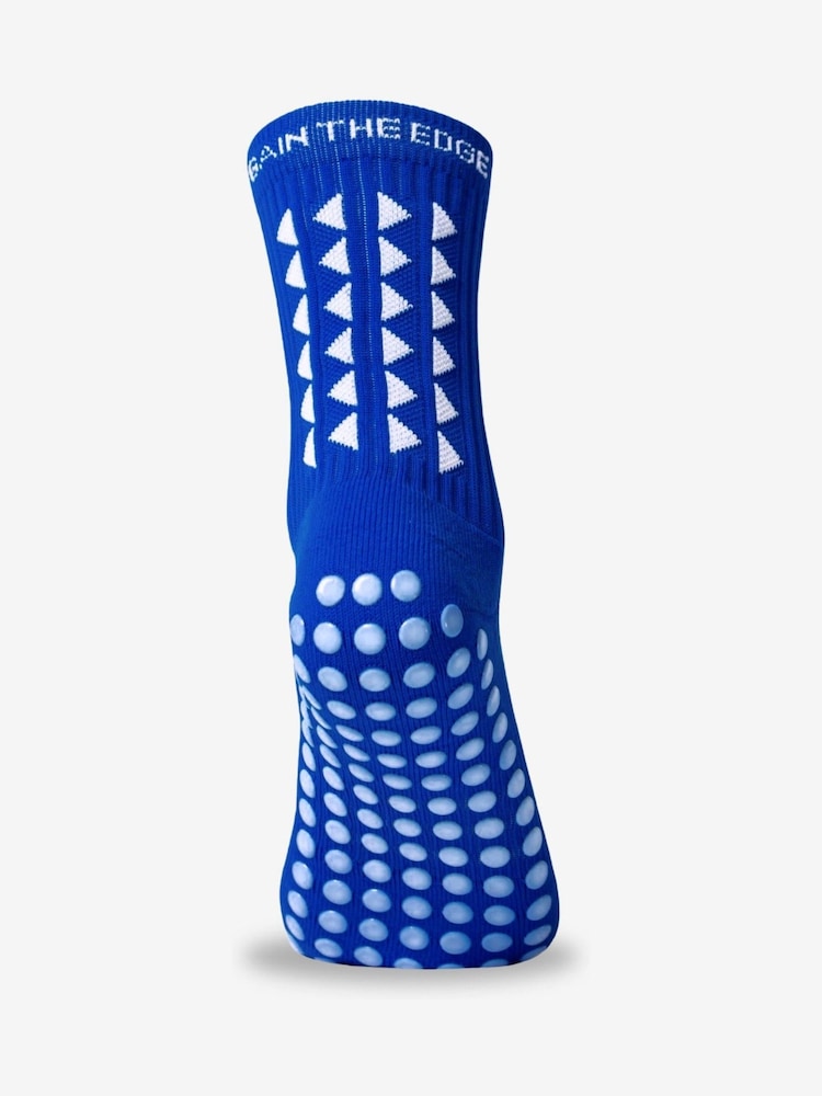 أزرق - Gain the Edge Midcalf Grip 3.0 Socks - صورة 2 من 3