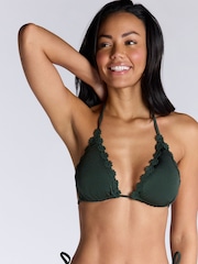 Boux Avenue Green Salerno Triangle Bikini Top - Image 1 of 2