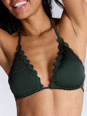 Boux Avenue Green Salerno Triangle Bikini Top - Image 2 of 2