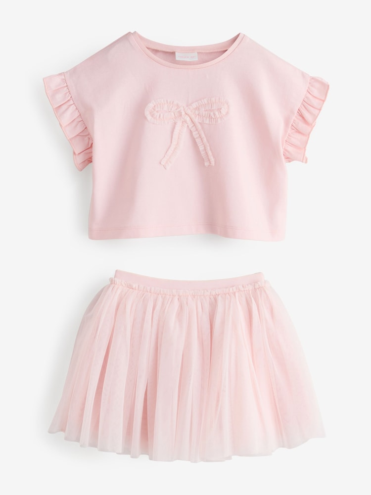 Pink 2-piece Top & Skirt Set - Image 1 of 1