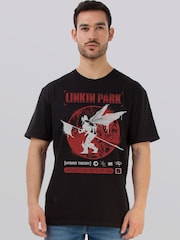 Brands In Black Linkin Park Hybrid Theory Music T-Shirt - Image 1 of 4