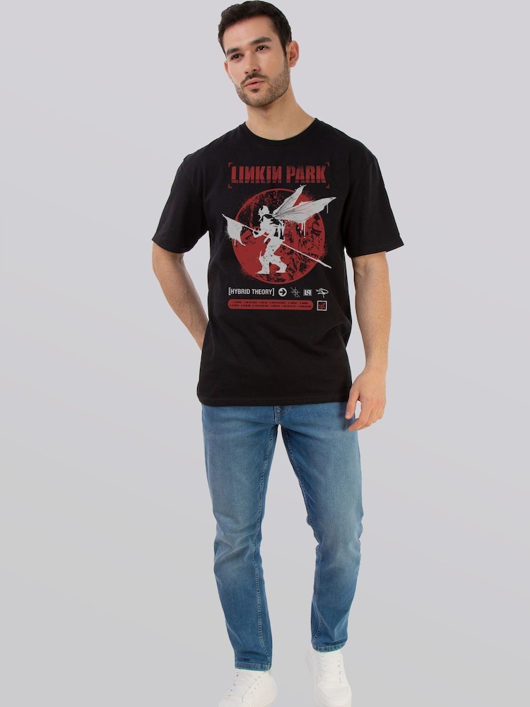 Brands In Black Linkin Park Hybrid Theory Music T-Shirt - Image 2 of 4