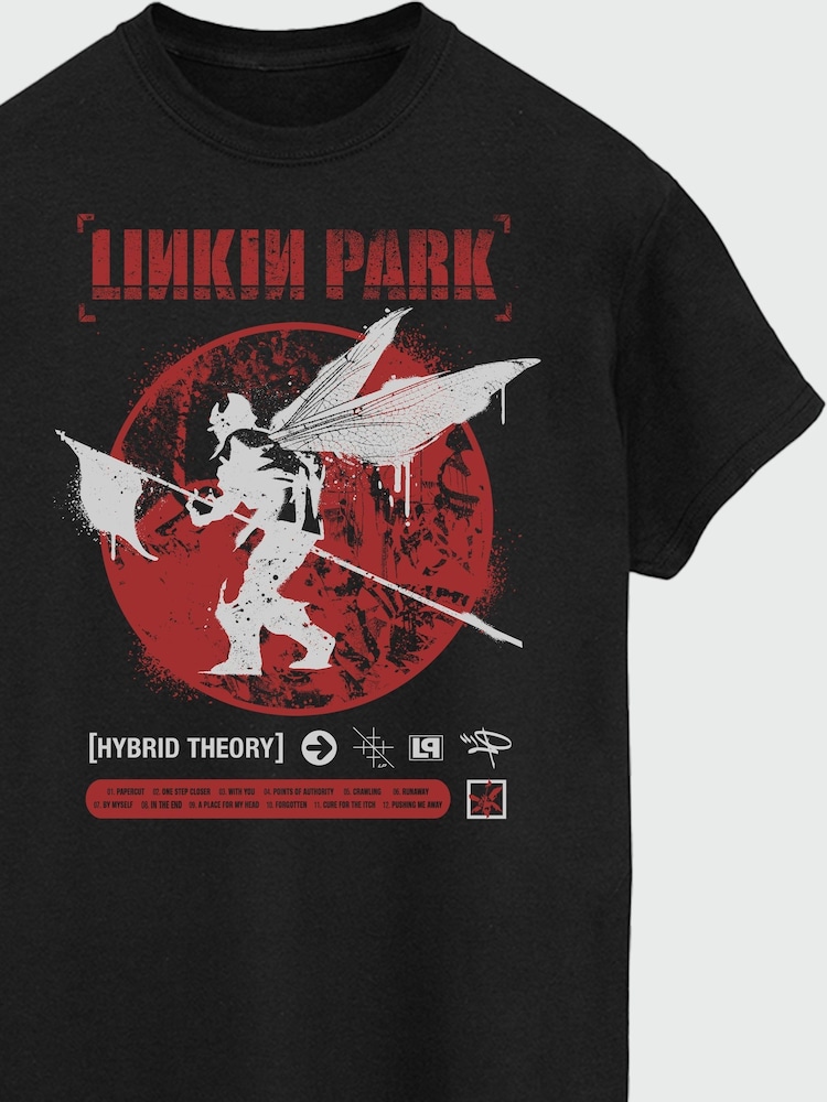 Brands In Black Linkin Park Hybrid Theory Music T-Shirt - Image 4 of 4