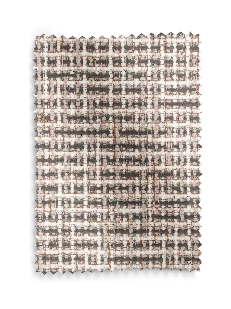 Multi Chenille Check Mink Brown Wilson Large Highback Armchair - Image 9 of 9 Multi Chenille Check Mink Brown Wilson Large Highback Armchair - Image 9 of 9