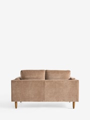 Distressed Chenille Cinnamon Brown Kayden 2 Seater Small Sofa In A Box - Image 8 of 9