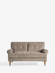 Cotswold Chenille Mink Brown Delia 2 Seater Small Sofa - Image 5 of 8