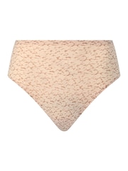 Chantelle One Size Soft Stretch Seamless High Waisted Nude Knickers - Image 4 of 4