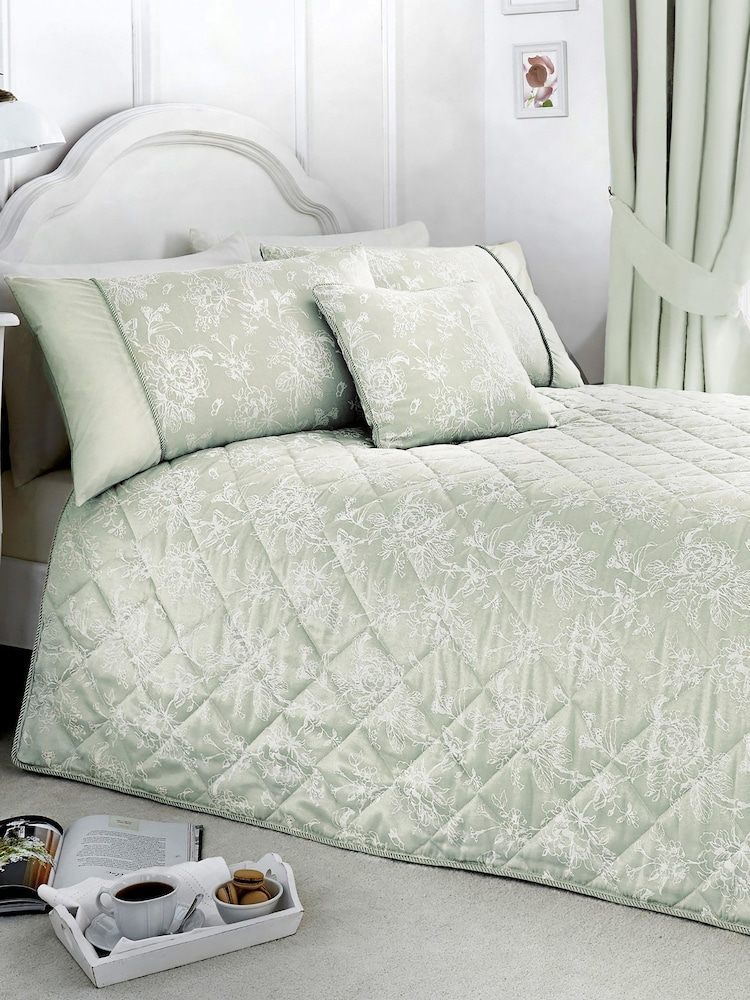 Dreams & Drapes Jasmine Jacquard Bedspread - صورة 1 من 3 Dreams & Drapes Jasmine Jacquard Bedspread - صورة 1 من 3