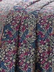 Dreams & Drapes Navy Bessie Quilted Bedspread - Image 2 of 3