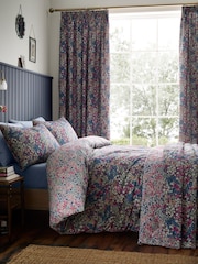 Dreams & Drapes Navy Bessie Quilted Bedspread - Image 3 of 3
