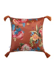 Dreams & Drapes Bejewelled Velvet Filled Cushion - صورة 5 من 5