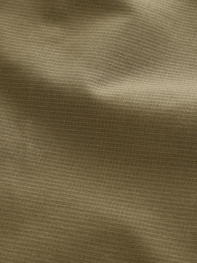 Khaki Green Relaxed Fit Cotton Blend Suit Trousers - Image 10 of 10 Khaki Green Relaxed Fit Cotton Blend Suit Trousers - Image 10 of 10