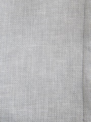 Grey Double Breasted Linen Blend Texture Suit Jacket - Image 5 of 5