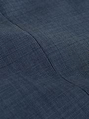 Blue Tailored Fit N.Premium Merino Wool Blend Texture Suit Jacket - Image 14 of 14