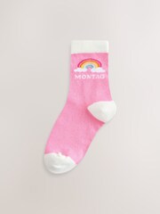 Little Bird by Jools Oliver Pastel Rainbow German Days Of The Week Socks 7 Pack - Image 3 of 8