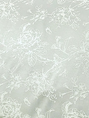 Dreams & Drapes Green Jasmine Jacquard Filled Cushion - Image 2 of 3